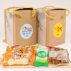 감사스티커무료]명절설날추석/3VVV_달달한 명절 간식 세트 /행사 단체선물 답례품 어린이집 생일 구디백 학교 학원, 1