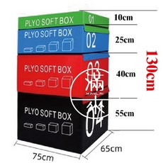 客滿來 兒童款 四合一組合軟體安全跳箱 爆發力訓練跳箱, 1個, 兒童款16KG1+2+3+4跳箱AAJK