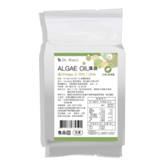 Dr. Nutri 高濃度 Omega-3 70% 藻油膠囊 30粒/袋, 1個, 30顆