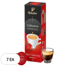 치보 카피시모 캡슐커피 에스프레소 인텐스 아로마 크랍티그, 10개입, 7개, 7.5g