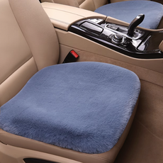 (시즌off 특가) 1+1 시크벤 포근한 극세사 겨울 방석 따뜻한 차량용 의자 자동차 시트 FW01, 그레이, 2개