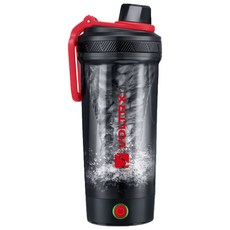 볼트렉스 갤리움 트라이탄 전동 쉐이커 보틀 텀블러, 700ml, 레드, 1개