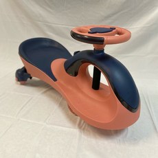 兒童搖擺車，無電力扭扭車，寶寶滑行玩具車，安全耐用，舒適座椅，益智玩具, 橘色, 1個