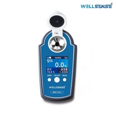 웰센스 디지털 당도계 BRIX-1 PLUS 당도측정기 자동온도보상 가정용 업소용, 1개