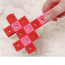 EDX 베스트 수교구 4종세트 수개념-멀티연결 랭킹큐브 입체도형 학습