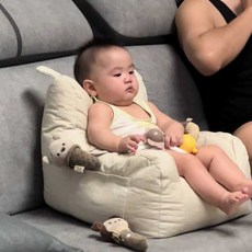 시트업 의자 앉는 연습에 좋은 도구 척추에 부담이 적고 넘어짐 방지 훈련용 의자 기울일 수 있는 작은 소파., 1개, 사각형 매트 연두색