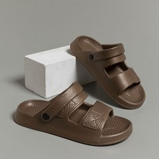 곰돌이샵 남성용 무중력 투웨이 EVA 샌들 슬리퍼 가볍고 푹신한 슬리퍼