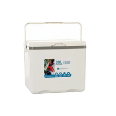 HHSSL 캠핑용 PP 아이스박스 30L, 흰색