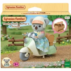 Sylvanian Families 블라인드 키 체인 Aceessories 피규어 원래 코알라 오토바이 어른 장난감 주방 장난감, 01 koala motorcycle