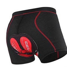 자전거 쿠션 팬츠 XXL 레드 자전거바지 자전거복장 pic+31355ZD