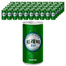 트레비 플레인 업소용 190ml 30캔x3, 90개