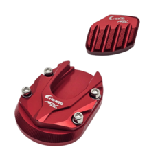 CHEKIS ADV350 세트상품 스탠드클립 날개클립 혼다 엑드방 보조발판튜닝세트, 1세트, 레드