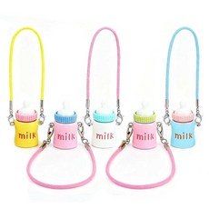 프리랜서 - 숍 봉제 인형 액세서리 5개들이 포유병 DIY 15cm 옷입기 우유, 1개, 상세페이지 참조