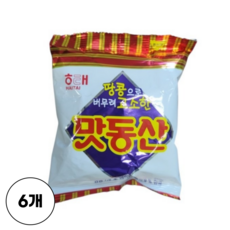 해태 맛동산, 38g, 6개
