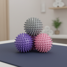 땅콩 지압 안마볼 셀프 마사지볼 싱글볼, 퍼플