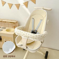 위크앤픽 유모차어깨패드 핸들 유모차소품, 1개, 손잡이 16x70cm 스몰플로럴