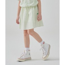 LEE 리 KIDS 스트라이프 시어서커 스커트 그린 LK2502SR73GN 12Y785 57U281