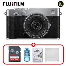 후지필름 정품 X-E5+XF 23mm F2.8 KIT / 실버 / 128G+리더기+잘라쓰는보호필름+극세사융 /TJ