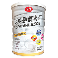 大禾療養素A 成人營養奶粉 全營養配方 低GI 術後補養 台灣製造, 900g, 1個