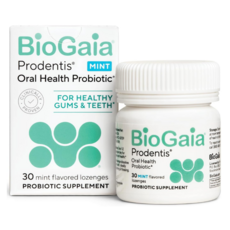 BioGaia Prodentis Mint Lozenges A Dental Probiotic 바이오가이아 민트 로젠지 프로바이오틱 구강유산균 30정, 1개