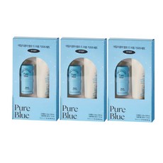 데일리콤마 벨로 드 퍼퓸 기프트세트 퓨어블루(고체향수+크림퍼퓸), 3개
