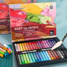 아트필드 아티스트 소프트 오일 파스텔, 12색