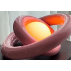 IKEA代購 STRALA Led裝飾桌燈 粉紅色 電池式 翻轉燈 旋轉燈 夜燈 設計款