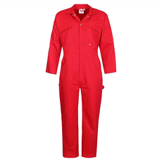 多口袋連身工作服, 紅色, 1個