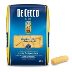DECECCO Rigatoni N.24 義大利麵 500g, 1個, 水管麵 N.24 2028.05
