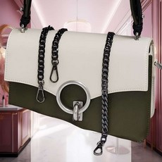 핸드백 체인 스트랩 40cm 블랙 리폼 크로스끈 만들기 보수 악세서리 여성