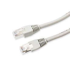 高速穩定網路線 適用於家庭辦公, 灰白, 1個, 1.5M