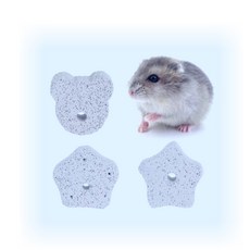 소문난마켓 햄스터 이빨 치아 갈이 갈개 스톤 경석 앵무새 설치류 쥐 친칠라 소동물 연석 사육 소품, 1개
