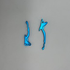 偉倫精品零件 Triones JR VJR 鍛造CNC切銷 煞車拉桿 前碟後鼓適用 藍色