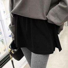 스커트 검정 치마 밴딩 여성 블랙 여자 검정치마