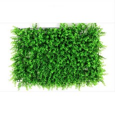 카페 매장 벽면 인테리어 데코 새싹 새순 풀 인조 잔디 사각