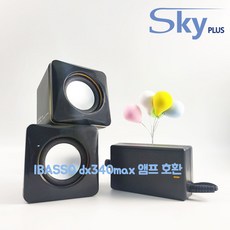 대한민국 SKYPLUS 어댑터 아이바쏘 IBASSO DX340MAX 앰프 전원일체형, 1개, 블랙