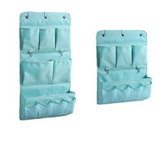 收納掛袋壁掛式掛袋掛牆收納袋收納掛袋多層掛壁學生宿舍收納神器, 兩層神祕灰,送粘鉤, 1個