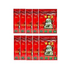 阿里山 黃金薑 電氣石 精油 貼片 貼布x10包(8片/包 金門 按摩 台灣制造), 10個, 8片