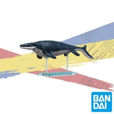 萬代 新恐龍 LANNOSAURUS Mosasaurus 化石 滄龍 拼裝模型, 1個, 萬代正品