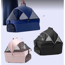 寵物推車 台灣現貨免運 可上三鐵 一鍵收摺 可拆卸兩用 貓咪/狗狗適用 送寵物墊 分離式設計, 單提籃 (現貨) 備註顏色, 1個