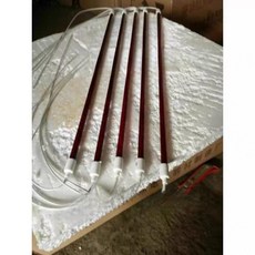 페인트 열처리기 부속품 교체용 도색 램프 1300W 1300W 510mm 12mm 220V, 6, 1L, 1개