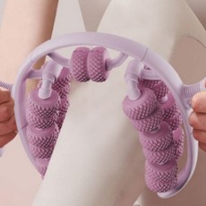 지압봉 원목 종아리 허벅지 근육 풀기 안마 마사지, 1개, 상세페이지 참조