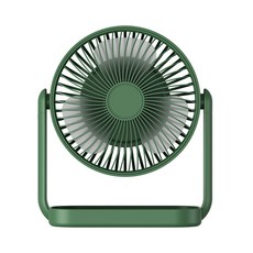 跨境八爪魚風扇手持usb風扇嬰兒車小風扇桌面戶外可充電迷你風扇, 1個, 桌面風扇(清新綠):7000M(雙電長續航❄帶雙色夜燈)