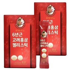 삶담은홍삼 6년근 고려홍삼 젤리스틱, 2개, 15개입