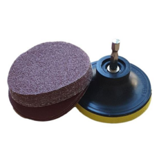 페인팅벗기기 3인치 목재 산업 현장 원형 사포, 8. 사포패드+육각로드, 옵션8 사포패드+육각로드