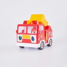 토이트론 미니특공대 미니팡 레스큐 소방차 새미, 혼합색상, 1개