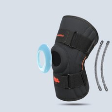 스포츠 무릎 패드 가압 탄성 관절 보호대 피트니스 장비 배구, 01 L, 색상: 1. BK / 크기: C. L