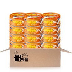 사조 찌개전용참치 안심따개 100g 12개 1세트
