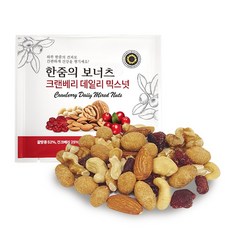 앤네이처 하루견과 한줌의 보너츠 크랜베리 데일리 믹스넛, 30개, 20g