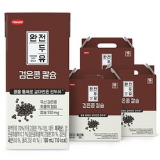 한미 완전두유 검은콩 칼슘, 190ml, 48개